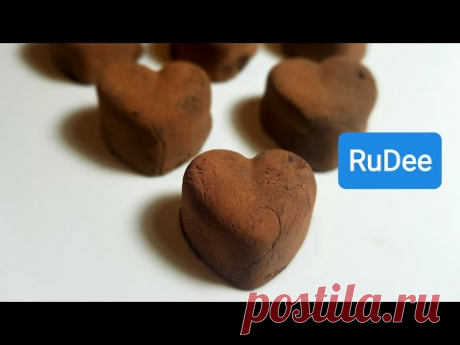 КОНФЕТЫ своими руками из трёх ингредиентов/СГУЩЕНКА/КАКАО/ЛЮБОВЬ)))