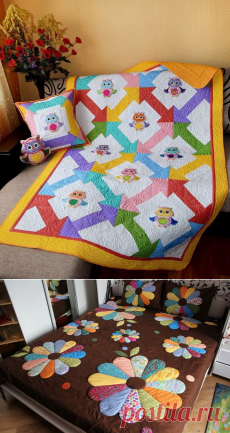 Лоскутное одеяло: мастер-класс — Сделай сам, идеи для творчества - DIY Ideas