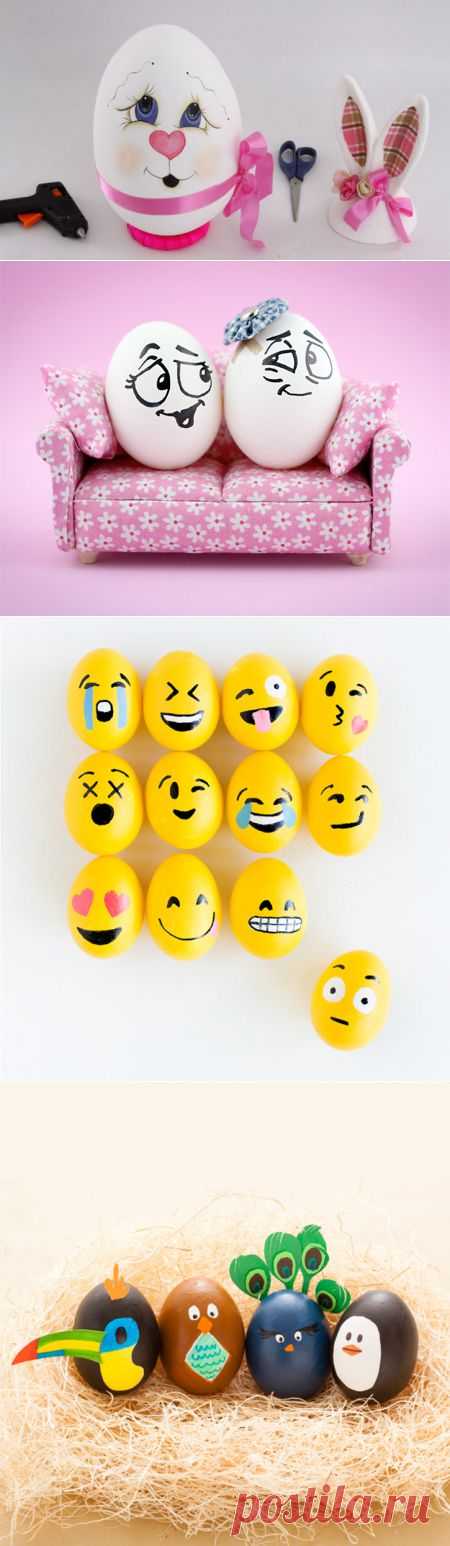 15 идей и инструкций по украшению пасхальных яйц | Четыре вкуса