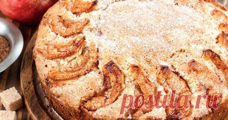 Пирог с яблоками от Дарьи Донцовой