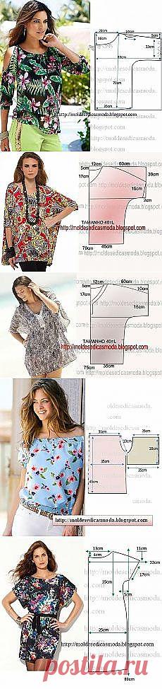 Письмо «Шьем летние блузоны, туники.Идеи.Выкройки и другие популярные материалы на Постиле» — Постила — Яндекс.Почта