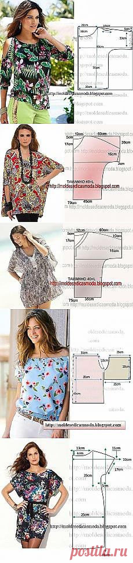 Письмо «Шьем летние блузоны, туники.Идеи.Выкройки и другие популярные материалы на Постиле» — Постила — Яндекс.Почта