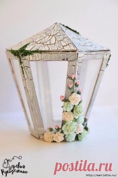 Делаем фонарик из картона / Слабый пол!