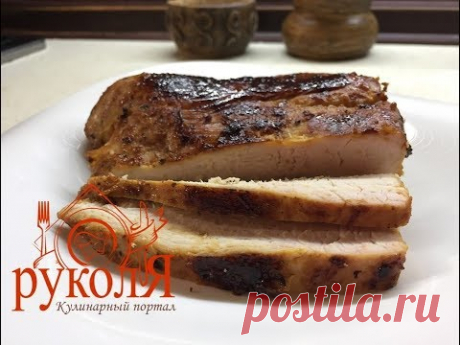 Очень вкусное филе индейки, запеченное в мультиварке - 1 кг филе - 0,5 ч.л. соли ( по желанию можно и больше) - перец, специи по вкусу - 1 зубчик чеснока - 0...