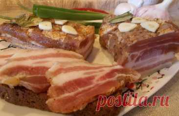 Сало в сахаре — Домашняя кулинария