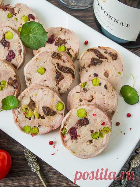 Рецепт террина из свинины с сухофруктами на Вкусном Блоге