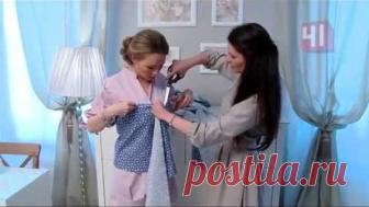 Платье без выкройки за 15 минут!