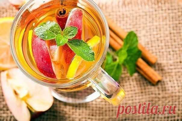 Ароматный имбирный чай с яблоками / Абсолютное здоровье