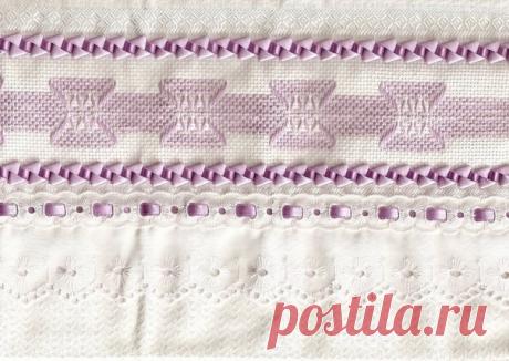 Объемный бордюр из ленточек. Мастер-класс (Шитье и крой) | Журнал Вдохновение Рукодельницы