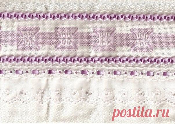 Объемный бордюр из ленточек. Мастер-класс (Шитье и крой) | Журнал Вдохновение Рукодельницы