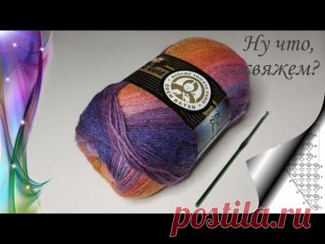 👌💯🧶КРАСОТА В ПРОСТОТЕ! НОВЫЙУЗОР КРЮЧКОМ ДЛЯ БАКТУСА ОТ УГЛА из пряжи Merino Gold Madam Tricote.