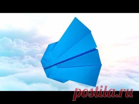 Как сделать самолётик из бумаги для детей очень просто