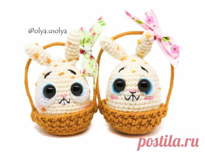 PDF Зайка крючком. FREE crochet pattern; Аmigurumi animal patterns. Амигуруми схемы и описания на русском. Вязаные игрушки и поделки своими руками #amimore - заяц, зайчик, пасхальный кролик, зайчонок, зайка, крольчонок, Пасха, яйцо, яичко.
