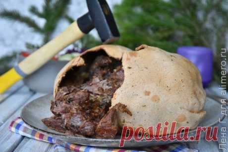 👌 Запеченная в тесте баранина - вкусное и эффектное блюдо, рецепты с фото Данное блюдо увидела по TV в исполнении Лазерсона, а так как я люблю такие необычные рецепты, поспешила приготовить. В процессе приготовления слегка изменила рецепт по своему вкусу...