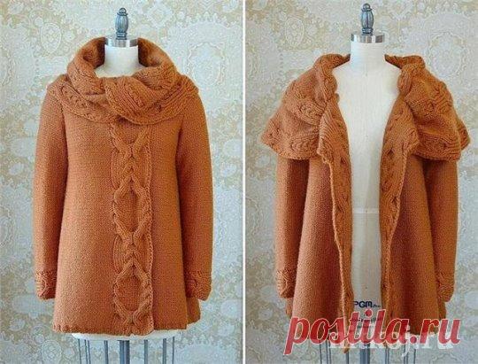 Вязаное пальто - Глостер
Описание: http://nitkoj.ru/palto-kurtochka/1470-vyazanoe-palto-gloster.html