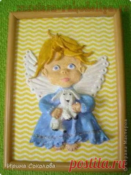 Ангелочек с овечкой
