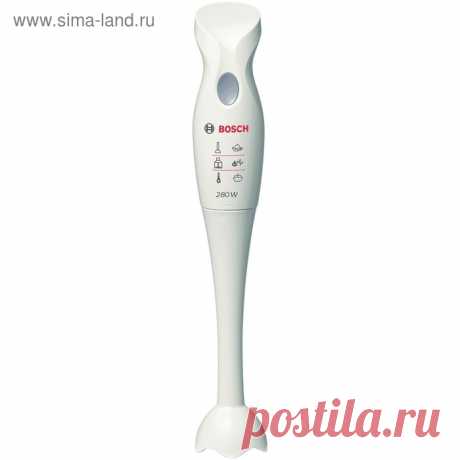 Блендер Bosch MSM 6B100, 280 Вт, 2 скорости (2871235) - Купить по цене от 1390.04 руб. | Интернет магазин SIMA-LAND.RU