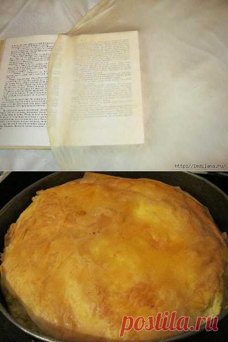 Рецепт приготовления теста фило.