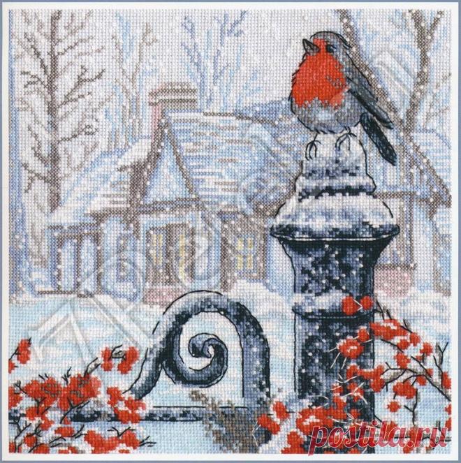 Рождественское утро 693. Вышивка нитками > Овен > Пейзажи.