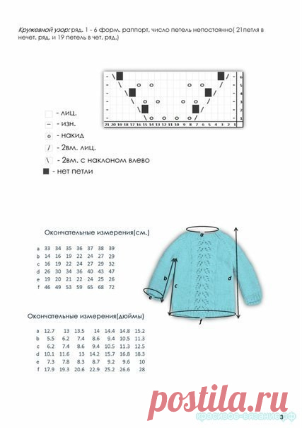 Детский вязаный пуловер (Diy) / Вязание / ВТОРАЯ УЛИЦА