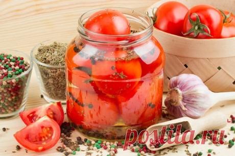 Царские помидоры на зиму (на 3 литровую банку)