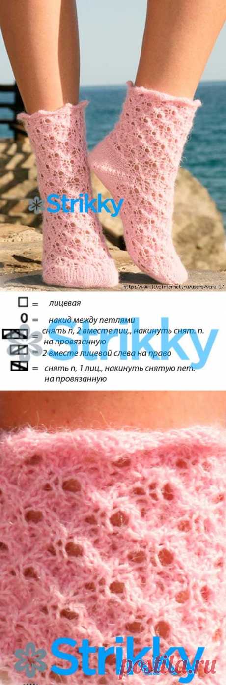 сообщение VERA-L : Ажурные женские носки «Милые пушистики» от Drops Design вязаные на 5 спицах (14:01 17-11-2015) [5038720/377043715] - vinnik.evgeniya1957@mail.ru - Почта Mail.Ru