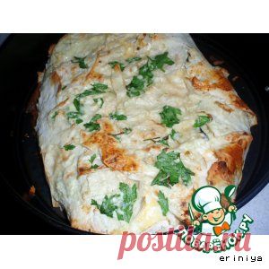 Пирог из лаваша - кулинарный рецепт