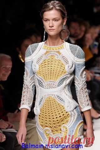 О моде: Совершенно неимоверный Balmain | Вяжем с Lana Vi