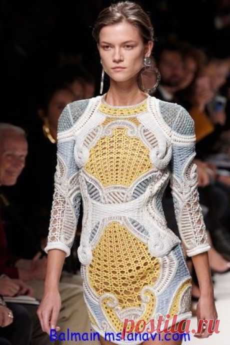 О моде: Совершенно неимоверный Balmain | Вяжем с Lana Vi