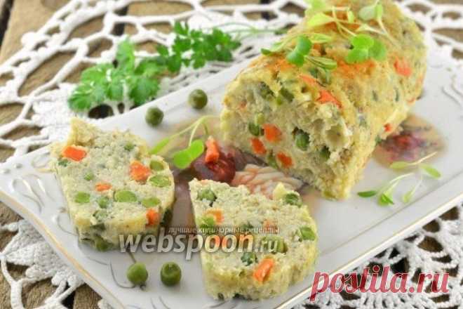 Паровой рыбный рулет с морковью и горошком в мультиварке рецепт с фото, как приготовить на Webspoon.ru