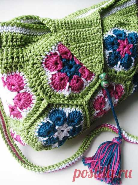 African Flower bag | Flickr - Photo Sharing!
