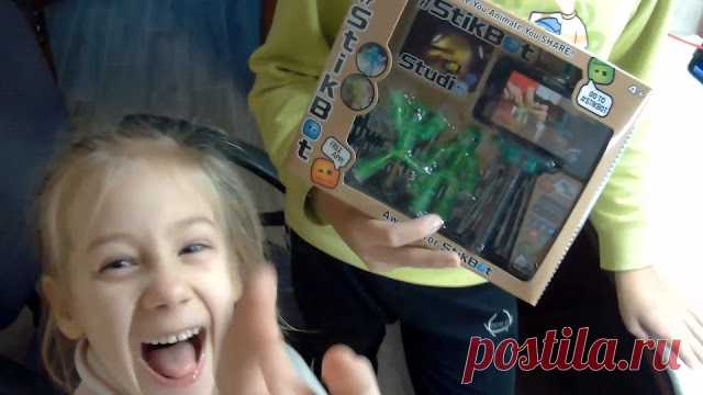 Распаковка игрового набора StikBot. : Видео. Румянцевых