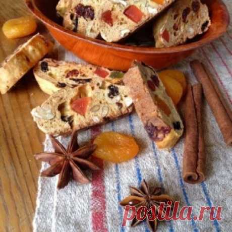 ОРЕХОВОЕ ХРУСТЯЩЕЕ ПЕЧЕНЬЕ БИСКОТТИ. ПРОСТО И ОЧЕНЬ ВКУСНО