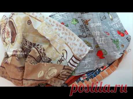 💥✅Старые полотенца идеально подойдут! Шью для кухни