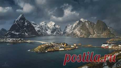 Новый день. Лофотенские острова, Норвегия. Автор фото – Дмитрий Купрацевич: