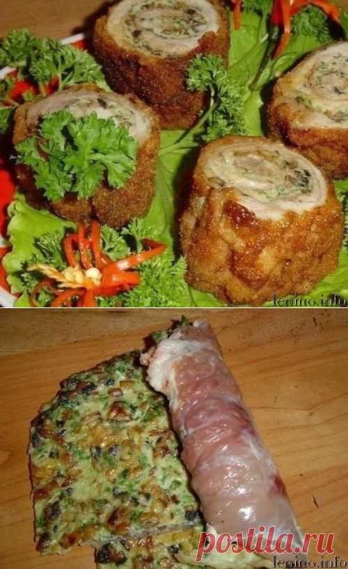 Закусочные рулеты "Пенечки" | БУДЕТ ВКУСНО!
