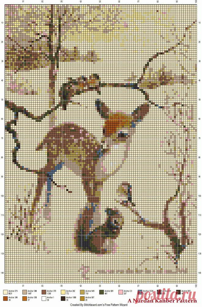 (687) A Winter Scene New pattern | tikkimised