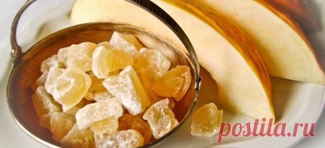 Цукаты из дыни в домашних условиях