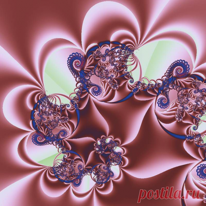 фрактал ,сделанный в программе Fractal Explorer
