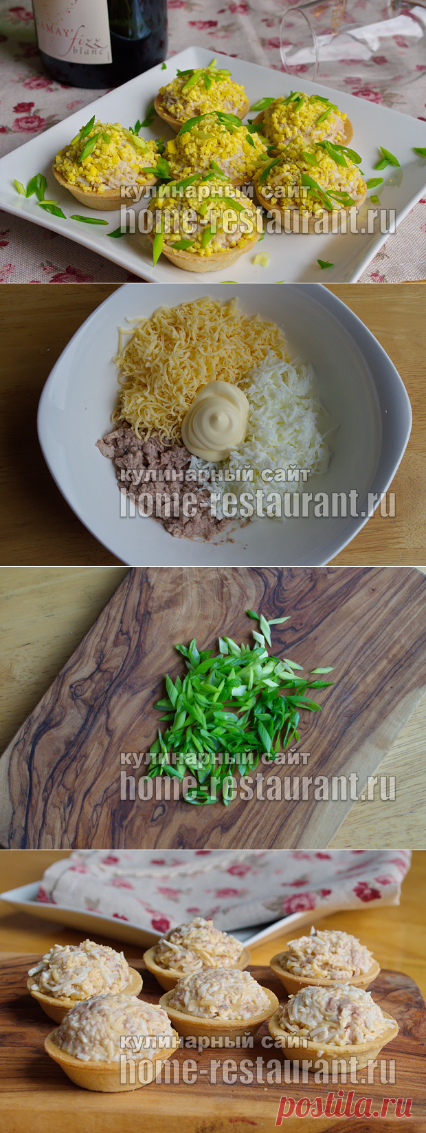 Начинка для тарталеток с печенью трески и сыром