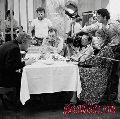 На съемочной площадке советского кино