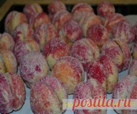 Пирожное Персики - пошаговый фоторецепт - десертКулинарные рецепты
