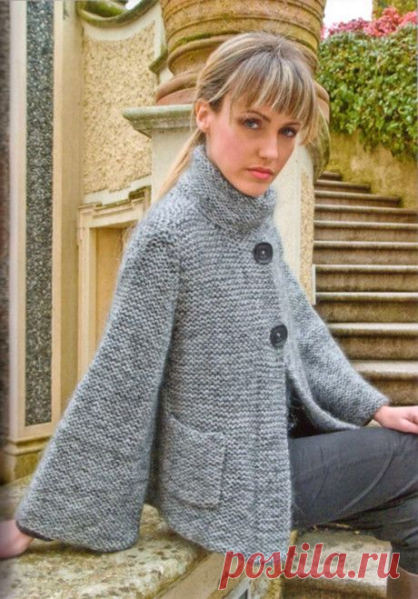 Жакет спицами. Обзор 36 вязаных жакетов спицами на knitka.ru. Бесплатно, Вязание для женщин
