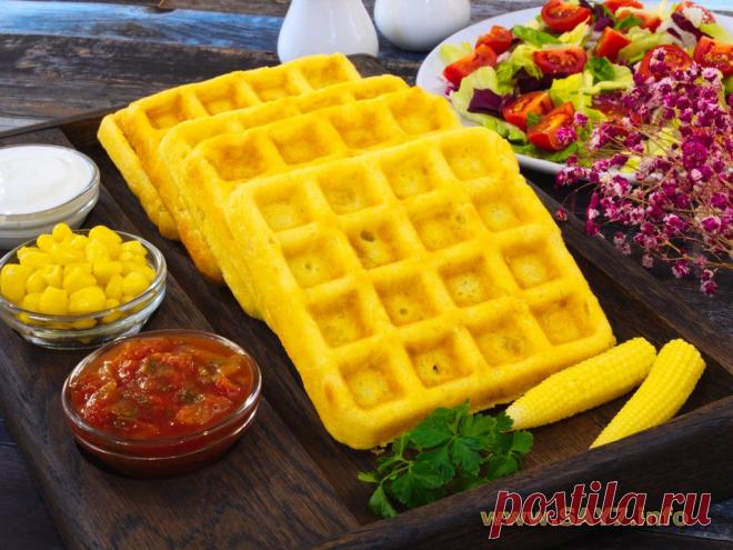 Кукурузные вафли. Кукурузные вафли