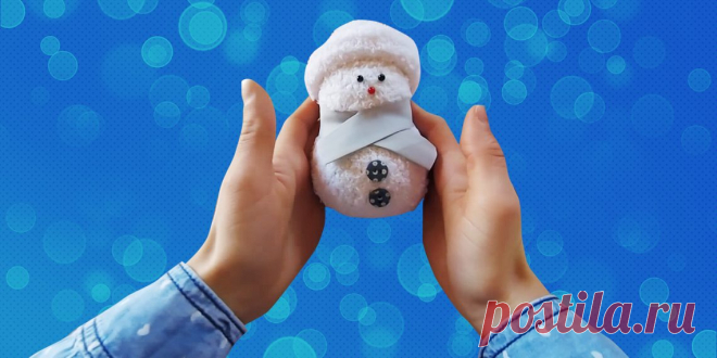 Как сделать милого снеговика своими руками: 20 крутых идей - Лайфхакер
