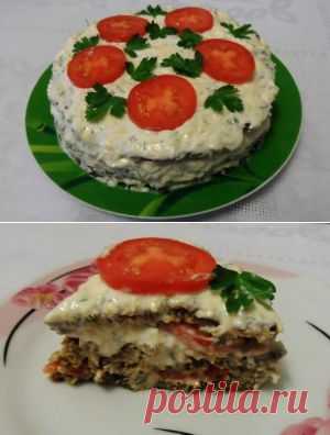 доманшяя еда, овощной закусочный торт | Домашняя еда