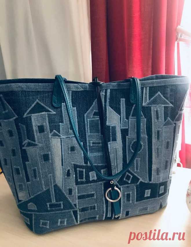 Вторая жизнь ненужных джинсов: интересные и необычные идеи, которые можно повторить | До и после 50-ти | Яндекс Дзен