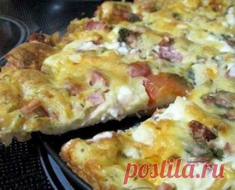 Рецепт пиццы минутка – отменный вкус без особых хлопот