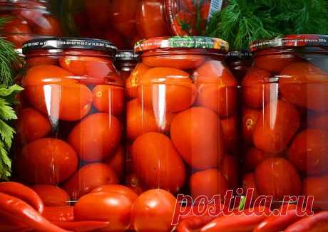 Сладкие маринованные помидоры - удачный рецепт