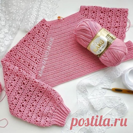 Реглан крючком
#вязание #вязаниекрючком #своимируками